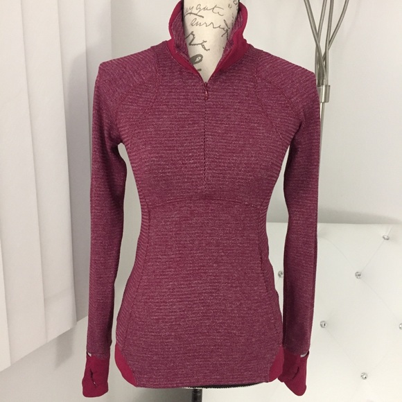 lululemon athletica Tops - Lululemon Runderful 1/2 Zip Pullover Workout Top